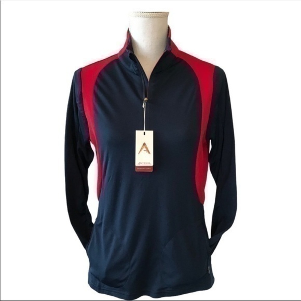 Antigua women’s Delta Desert Dry 1/4 zip jacket NWT